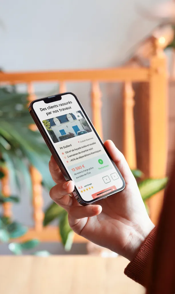 Site GRPF affiché sur un smartphone